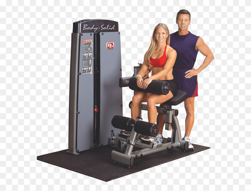 596x581 Dual Abback Freestanding W Stack Body Solid Pro Dual Ab And Back Machine, Person, Human, Working Out HD PNG Download