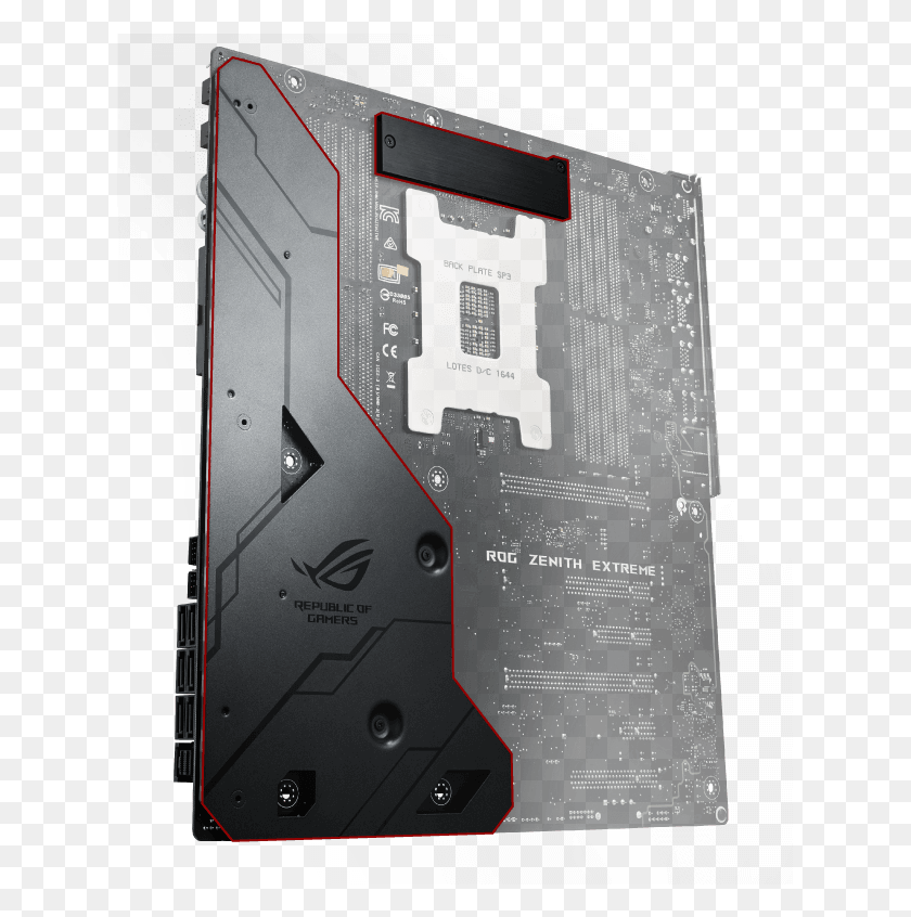 623x786 Dual Backplates Asus Rog Zenith Extreme, Computer, Electronics, Computer Hardware HD PNG Download