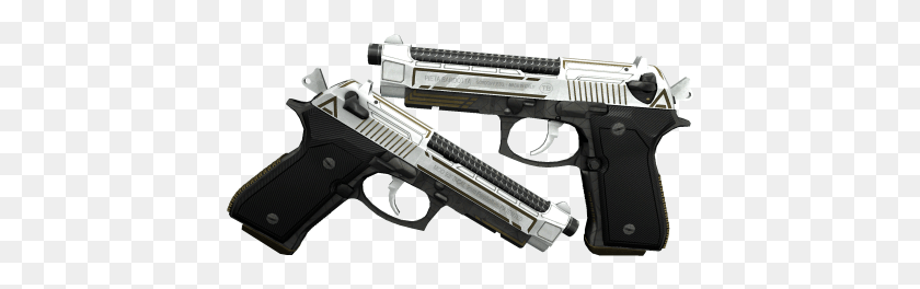 427x204 Dual Berettas Dual Berettas Assassin, Gun, Weapon, Weaponry HD PNG Download