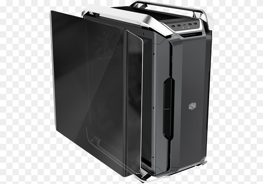 525x588 Dual Curved Tempered Glass Side Panel Computer Case, Appliance, Device, Electrical Device, Washer Clipart PNG