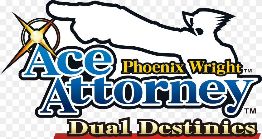 3843x2043 Dual Destinies By Capcom Ace Attorney Dual Destinies Logo, Dynamite, Weapon PNG