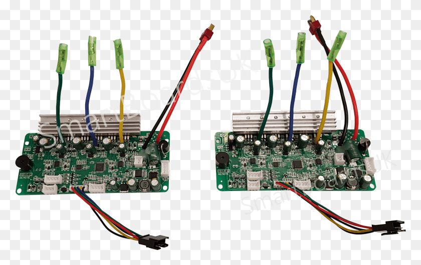 3439x2075 Dual System Hoverboard Circuit Electrical Connector, Electronic Chip, Hardware, Electronics Descargar Hd Png