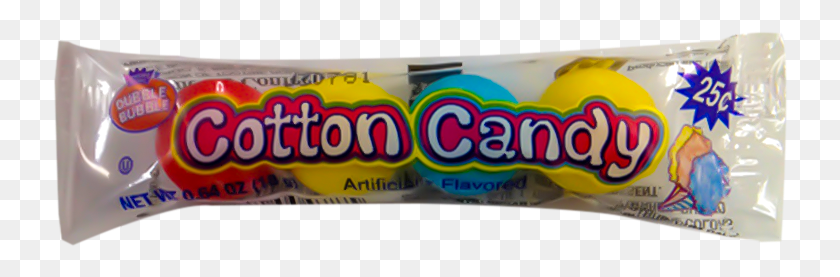 736x217 Dubble Bubble Cotton Candy Bubble Gum Snack, Gum, Food HD PNG Download