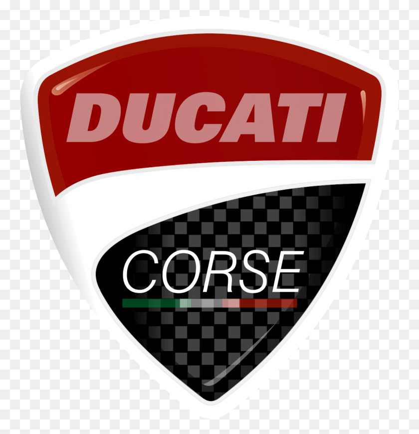 762x809 Ducati Corse Logo Ducati Corse, Symbol, Trademark, Plectrum HD PNG Download
