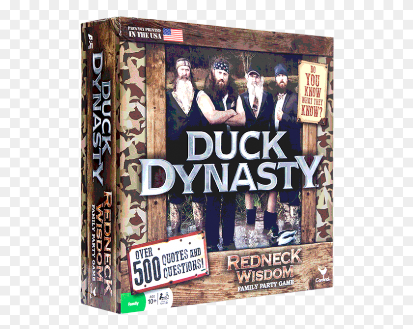 519x608 Duck Dynasty Party Game Chess, Poster, Advertisement, Person HD PNG Download