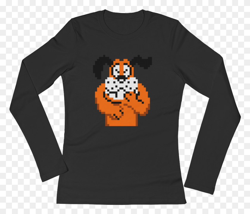 944x797 Duck Hunt Dog Laughing Nes Retro Vintage Video Game, Sleeve, Clothing, Apparel HD PNG Download