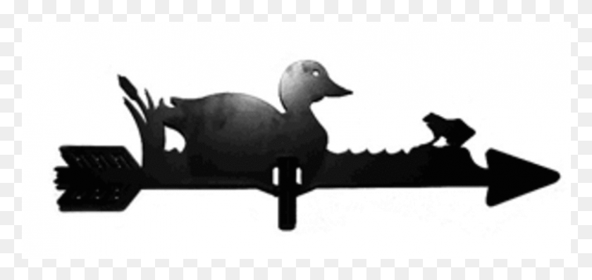 801x348 Duck Weathervane Mallard, Bird, Animal, Goose HD PNG Download