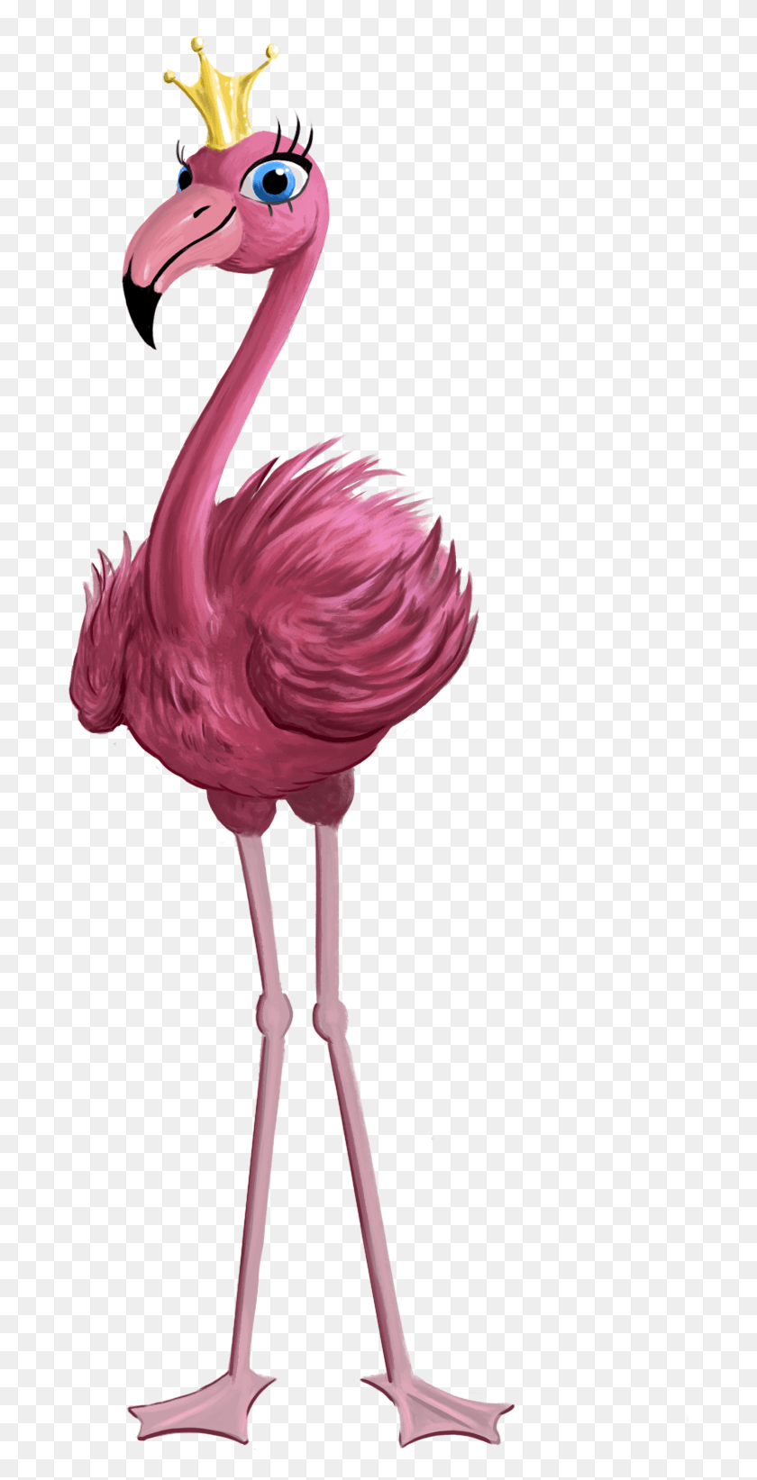 700x1583 Patito Png / Flamingo Flamingo Princess Png
