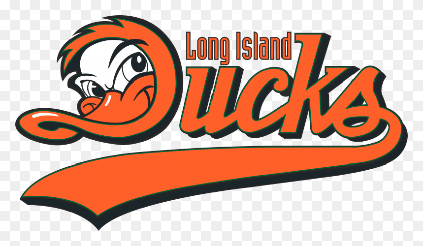 792x436 Ducks Logo Long Island Ducks Logo, Text, Label, Angry Birds HD PNG Download