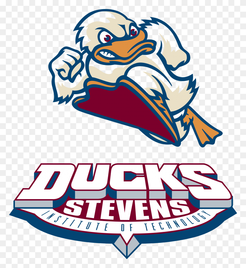 2009x2200 Ducks Logo Transparent Stevens Ducks, Text, Graphics HD PNG Download