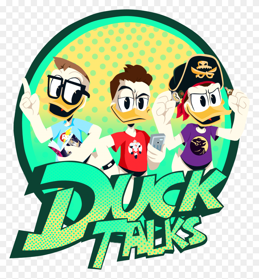 3242x3507 Ducktalks Television, Graphics, Poster HD PNG Download