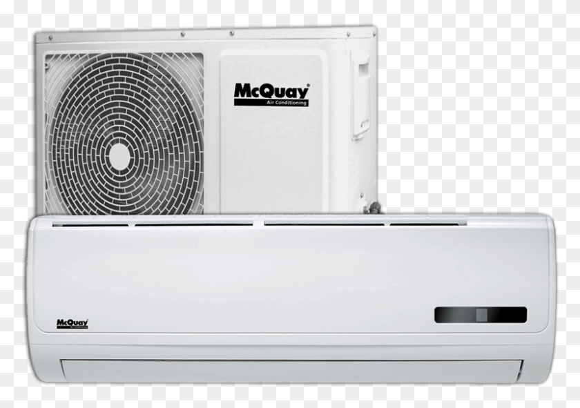 800x545 Ductless Mini Split System Air Conditioners Are A Mcquay, Air Conditioner, Appliance, Microwave HD PNG Download