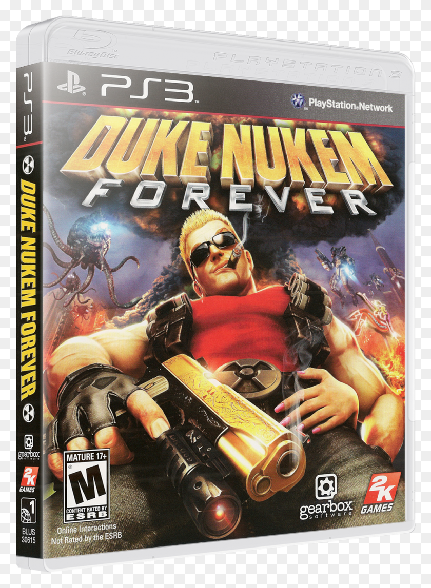 951x1326 Duke Nukem Forever Duke Nukem Forever Плакат, Человек, Человек, Солнцезащитные Очки Hd Png Скачать