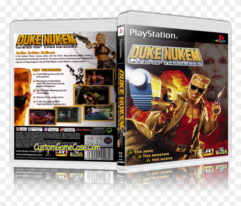 1198x1008 Duke Nukem Land Of The Babes Flyer, Солнцезащитные Очки, Аксессуары, Аксессуары Hd Png Скачать