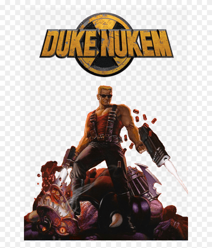 650x924 Duke Nukem Photo Duke Nukem 3D, Человек, Человек, Плакат Hd Png Скачать