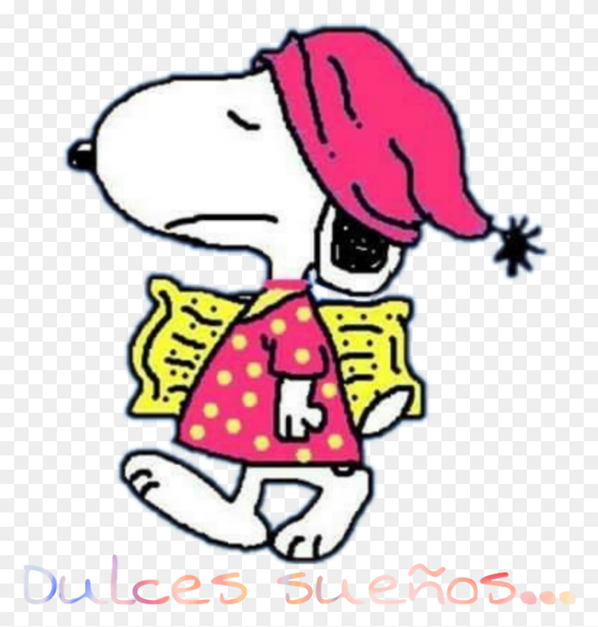 875x921 Dulces Bendiciones Chicashermosas Buenas Noches Snoopy, Artista, Etiqueta, Texto Hd Png