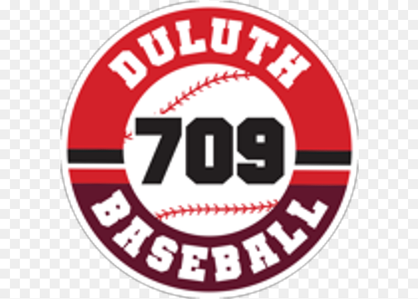 601x601 Duluth 709 Baseball Dot, Logo Transparent PNG
