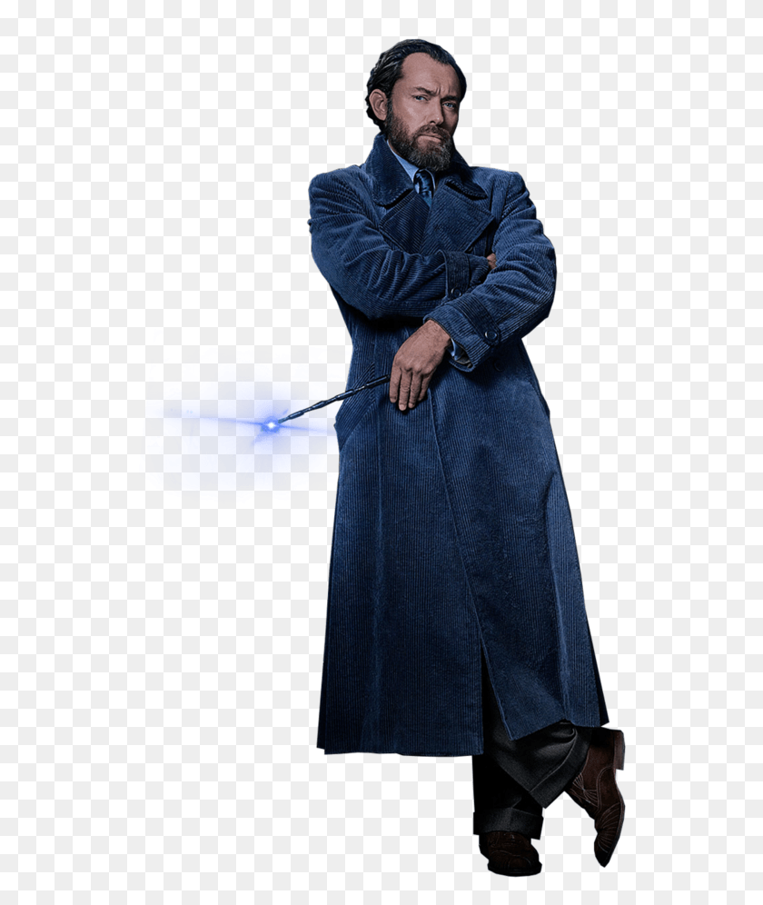 539x936 Dumbledore Fantastic Beasts The Crimes Of Grindelwald, Clothing, Person, Overcoat HD PNG Download