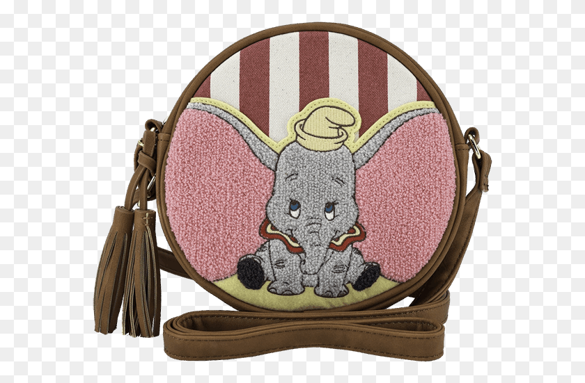 575x491 Dumbo Round Canvas Loungefly Crossbody Bag Loungefly Dumbo, Purse, Handbag, Accessories HD PNG Download
