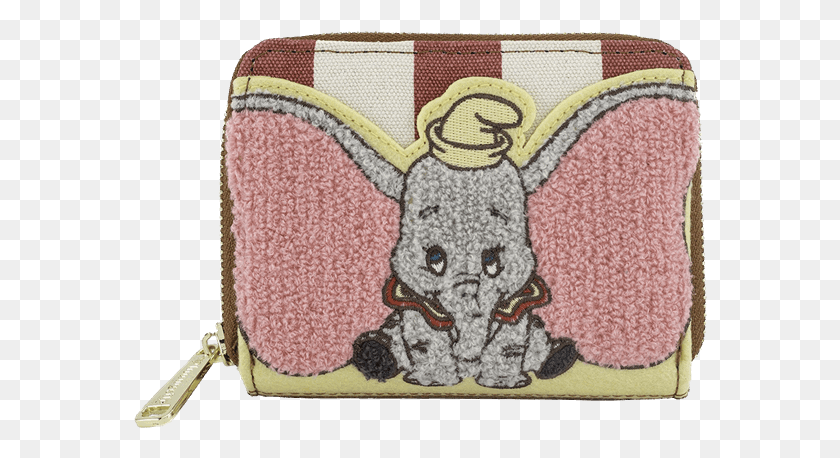 574x398 Descargar Png Dumbo Lona A Rayas Loungefly, Dumbo Loungefly, Accesorios, Accesorio, Monedero Hd Png