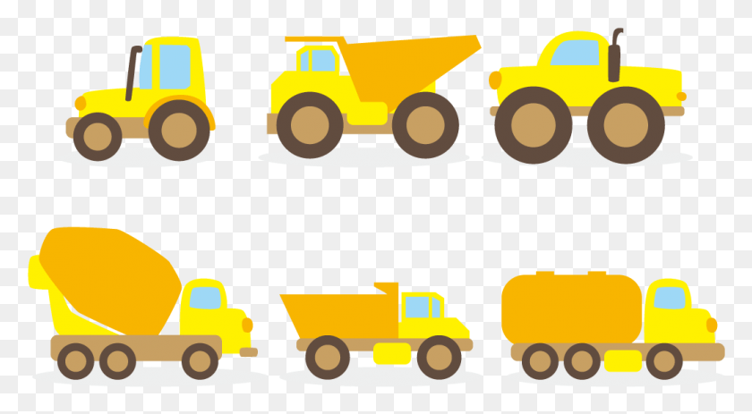 1034x535 Dump Truck Euclidean Vector, Tractor, Vehicle, Transportation HD PNG Download