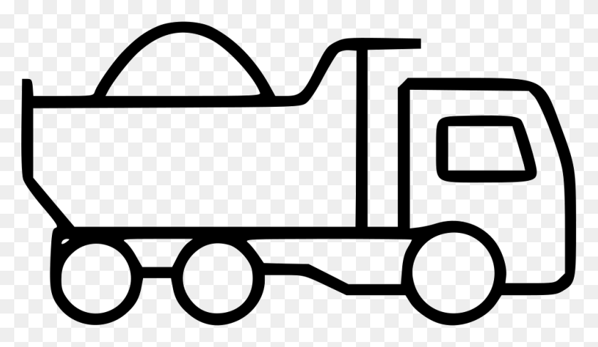 981x538 Dump Truck Machine Heavy Machinery Vehicle Construction, Van, Transportation, Caravan HD PNG Download