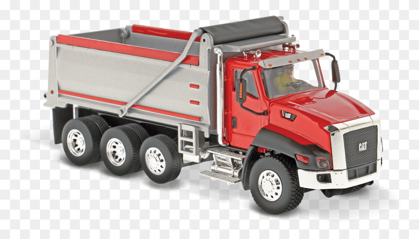 1137x611 Dump Truck Red And Silver Diecast Dump Truck, Truck, Vehicle, Transportation HD PNG Download