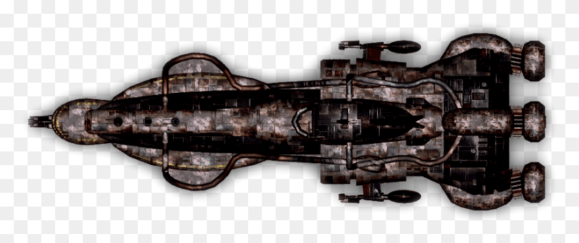 854x321 Dundjinni Mapping Software Forums Top Down View Space Ship, Spaceship, Aircraft, Vehicle HD PNG Download