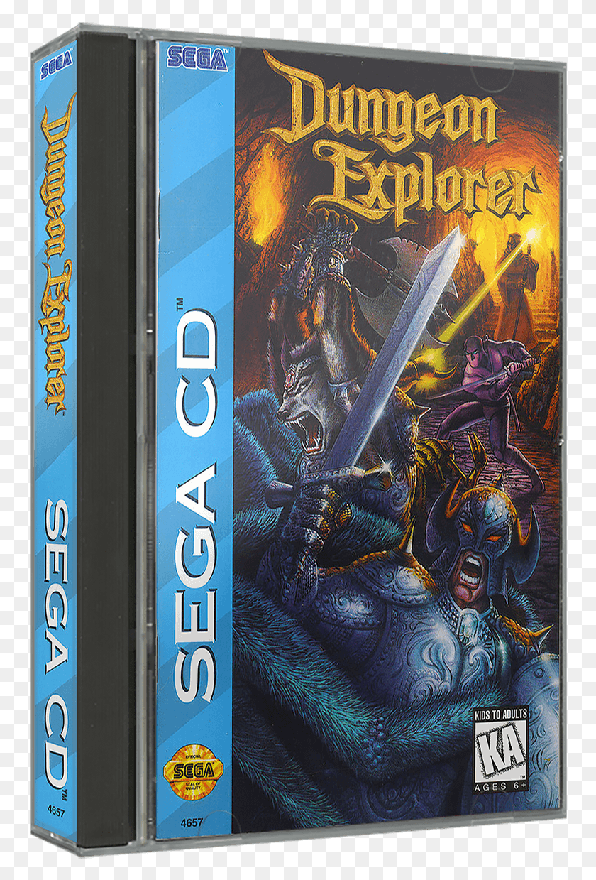 758x1179 Dungeon Explorer Sega Cd Box Art, Book, Text, Furniture HD PNG Download