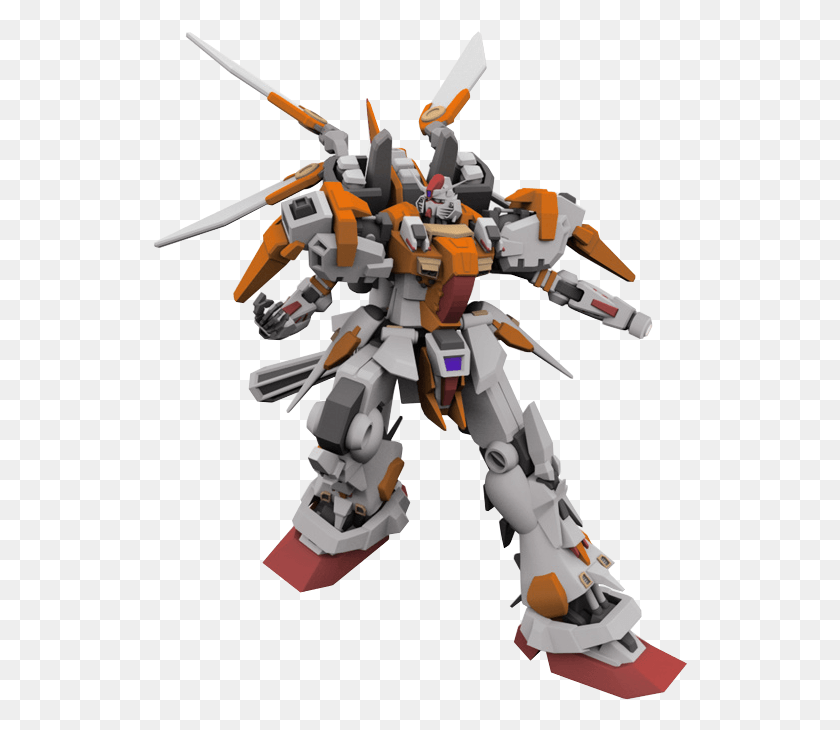 535x670 Dungeons And Dragons Gundam Action Figure, Toy, Robot, Samurai HD PNG Download