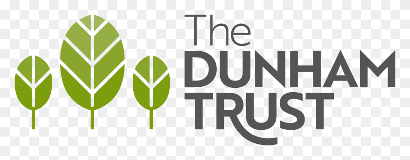 4747x1637 Dunham Trust Logo, Text, Alphabet, Symbol HD PNG Download