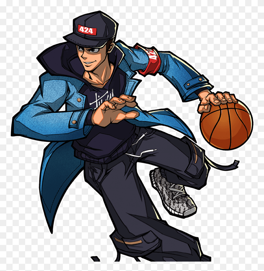 793x817 Dunk Nation Characters Dunk Nation 3x3 Characters, Person, Human, People HD PNG Download