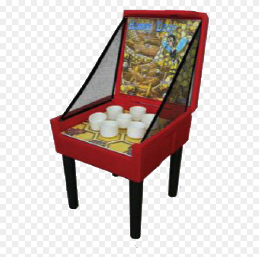 521x771 Dunk Tank Chair, Arcade Game Machine, Furniture, Cabinet Descargar Hd Png