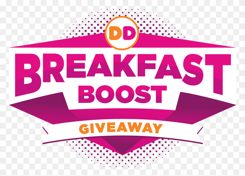 946x658 Dunkin Donuts Breakfast Boost Giveaway, Advertisement, Poster, Flyer HD PNG Download