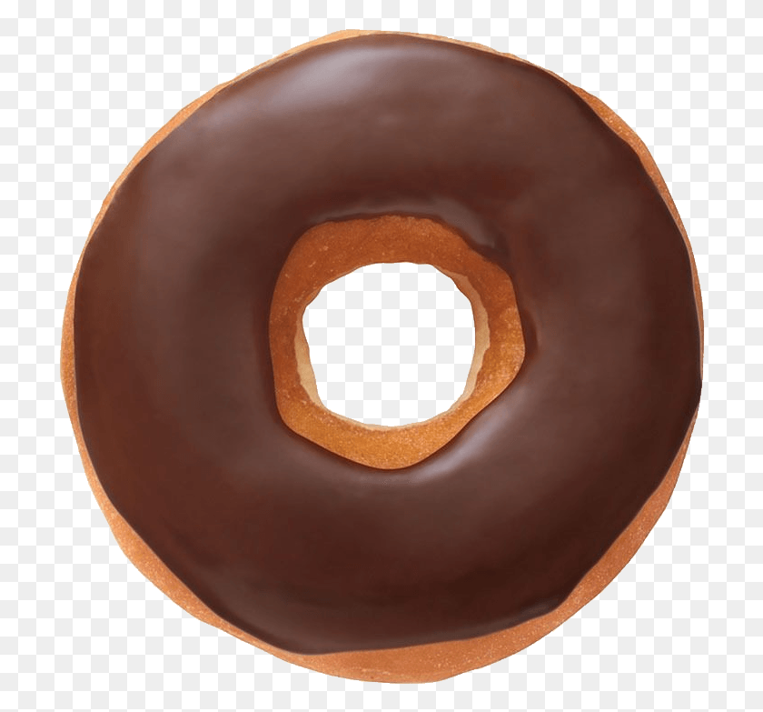 712x723 Dunkin Donuts Chocolate Frosted Donut Calories, Pastry, Dessert, Food HD PNG Download