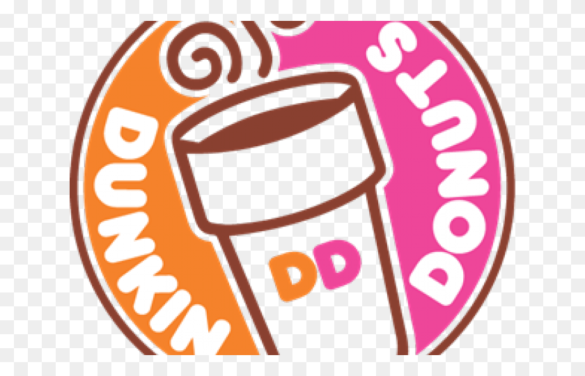 640x480 Dunkin Donuts Clipart Outline Emblem, Phone, Electronics, Mobile Phone HD PNG Download