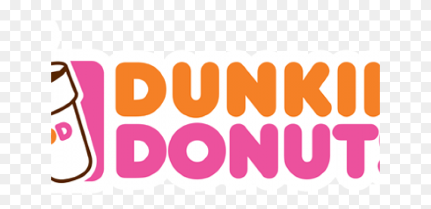 641x348 Dunkin Donuts Clipart Rainbow Dunkin Donuts, Label, Text, Logo HD PNG Download