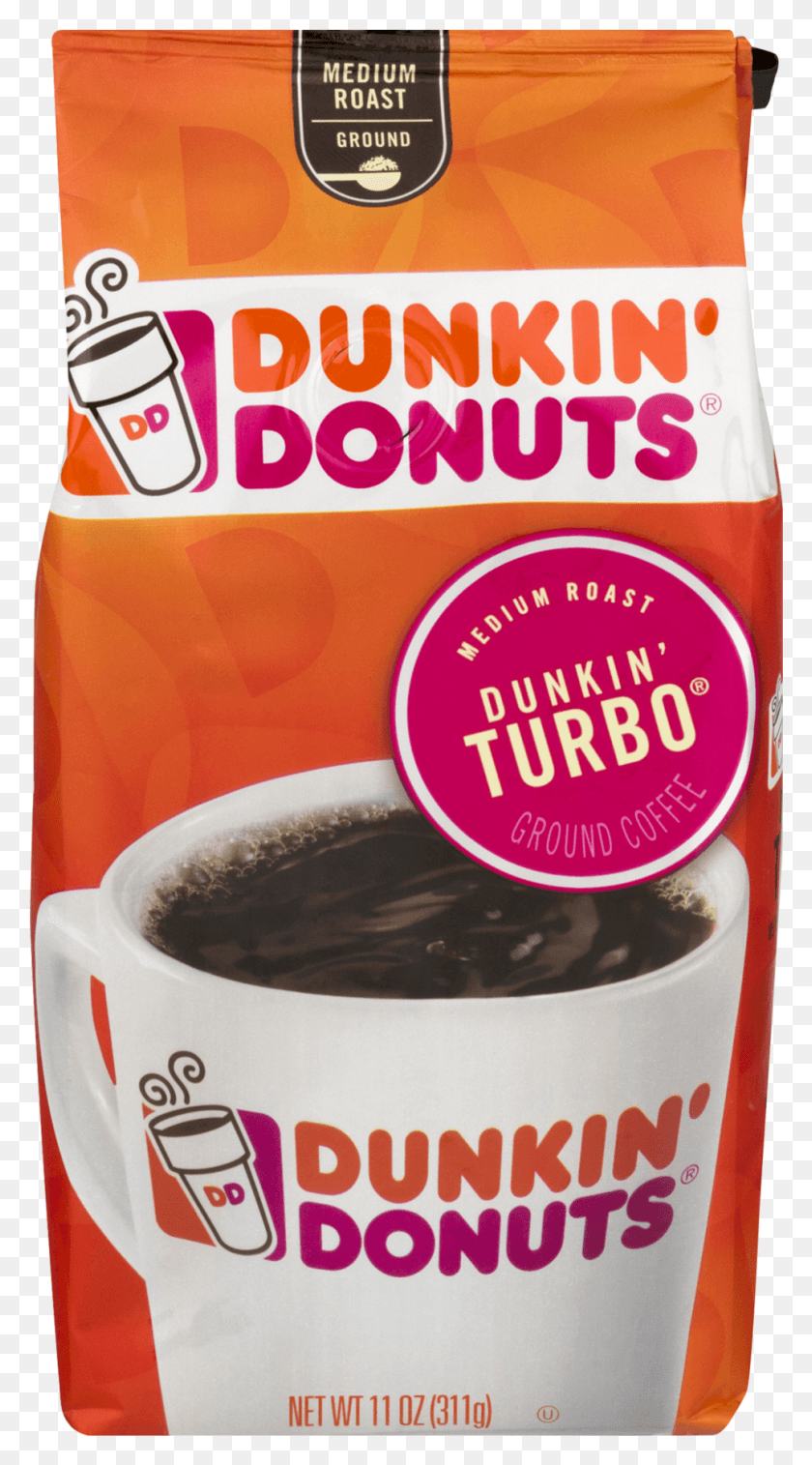 965x1801 Dunkin Donuts Turbo Coffee, Dessert, Food, Sweets HD PNG Download