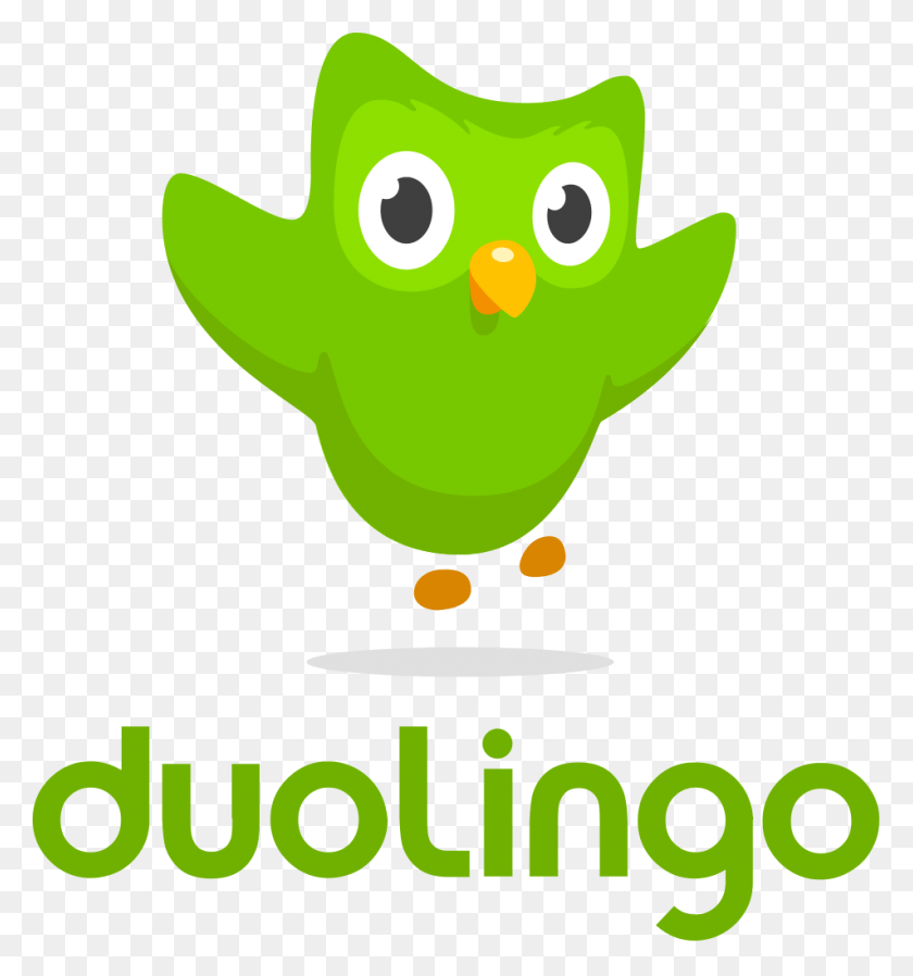 953x1024 Duolingo Logo Duolingo Logo, Verde, Planta, Vegetación Hd Png