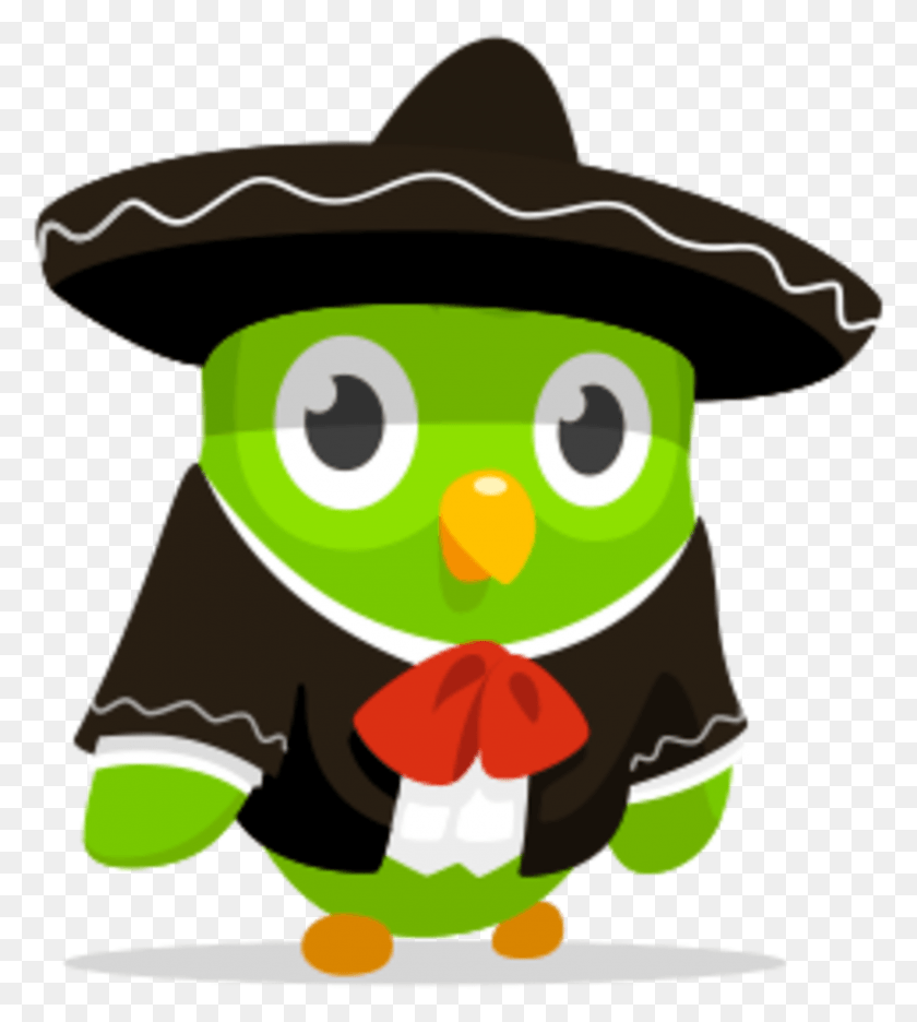 1603x1802 Duolingo Spanish, Clothing, Apparel, Sombrero HD PNG Download