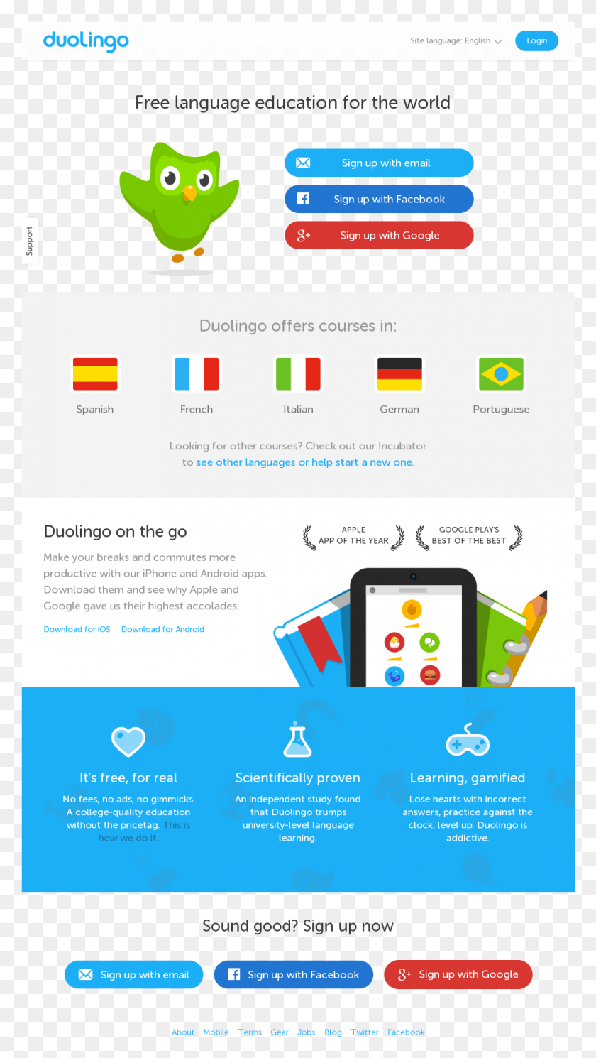 1025x1880 Duolingo Website, Poster, Advertisement, Flyer HD PNG Download