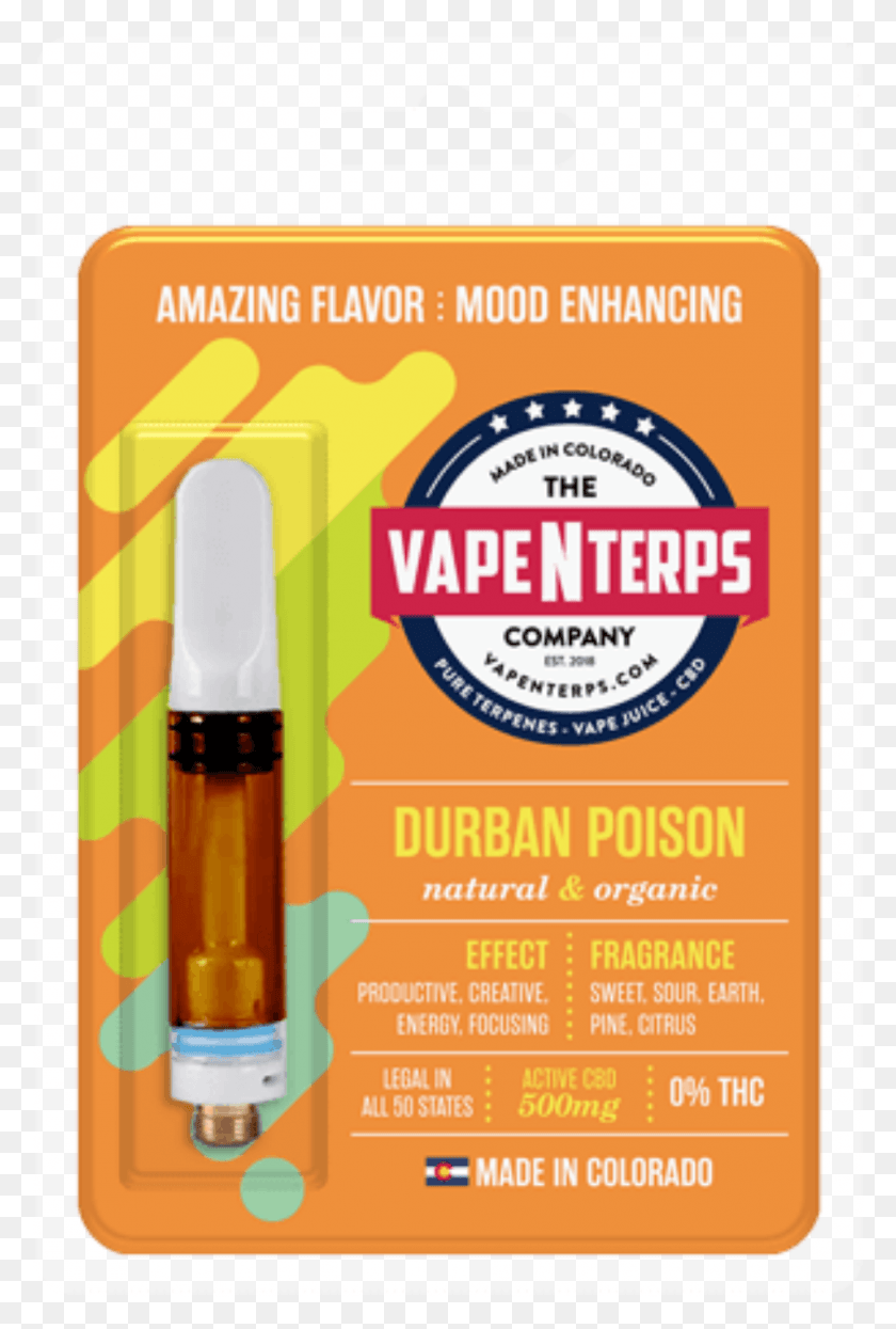 971x1476 Durban Poison Cbd Vape Cartridge By Vapenterps Dank Vapes Green Crack, Advertisement, Poster, Flyer HD PNG Download
