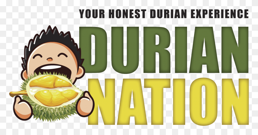 1762x859 Durian Nation Durian Nation Cartoon, Word, Label, Text HD PNG Download