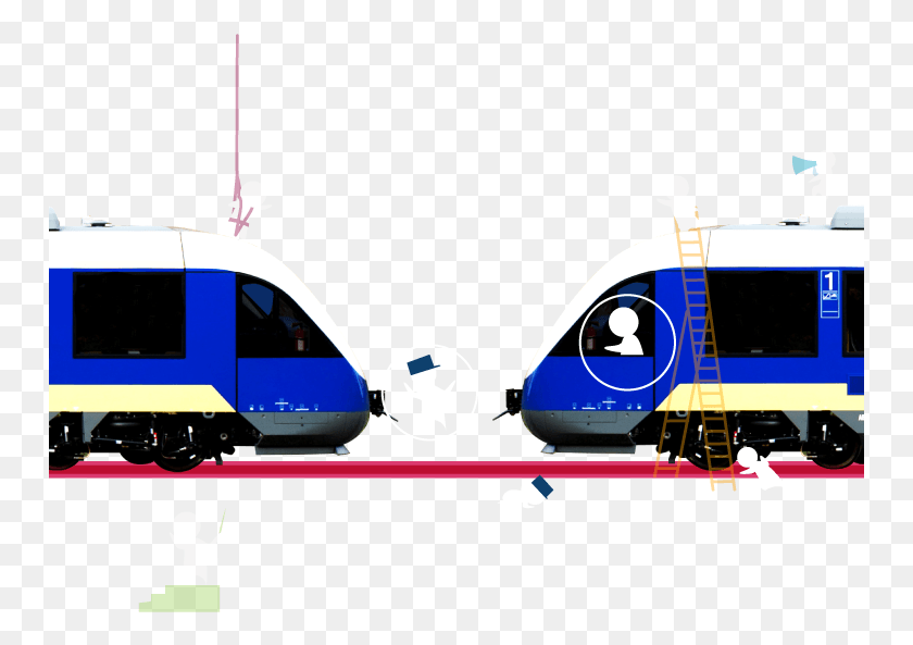 751x533 During Coupling One Of The Two Cars Is Stationary Electric Locomotive, Helicopter, Aircraft, Vehicle HD PNG Download