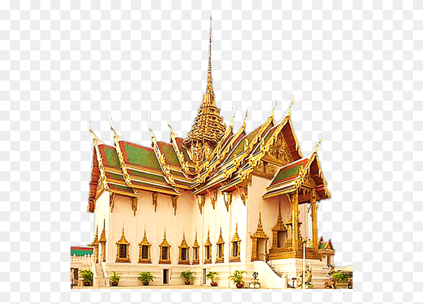 561x544 Dusit Maha Prasat Throne Hall Icon Grand Palace, Architecture, Building, Temple HD PNG Download