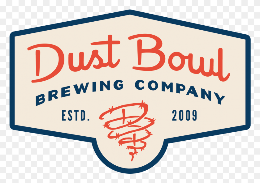 1503x1027 Dust Bowl Brewing Co Dust Bowl Brewing, Label, Text, Hand HD PNG Download