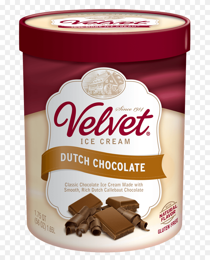 690x979 Dutch Chocolate Velvet Chocolate Ice Cream, Food, Dessert, Fudge HD PNG Download