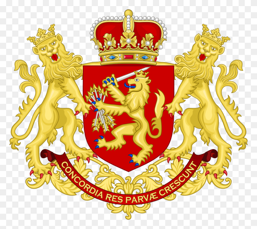 800x708 Герб Голландской Республики, Символ, Логотип, Товарный Знак Hd Png Скачать