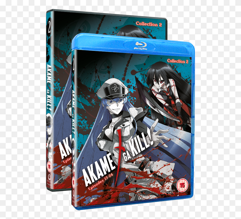 521x706 Dvd Akame Ga Kill 2 3D Akame Ga Kill Blu Ray Disc, Шлем, Одежда, Одежда Hd Png Скачать