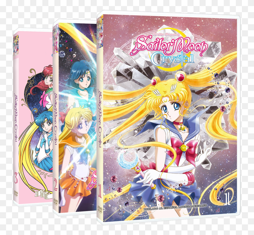 755x715 Descargar Png / Dvd De Sailor Moon Crystal Sailor Moon Crystal Dvd, Manga, Comics, Libro Hd Png